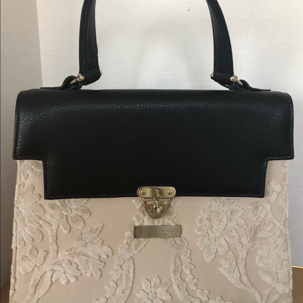 Gorgeous Karen Wilson Tapestry Handbag